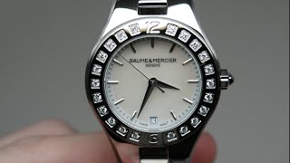 Baume & Mercie Linea Diamonds Women's Watch Review Model: M0A10072