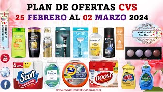 Plan de Ofertas CVS 👉🏻2\/25\/24 al 3\/2\/24