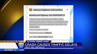 CAL FIRE crews respond to major vehicle accident in Oroville on Highway 162