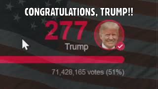 Donald Trump won the election! We did it!