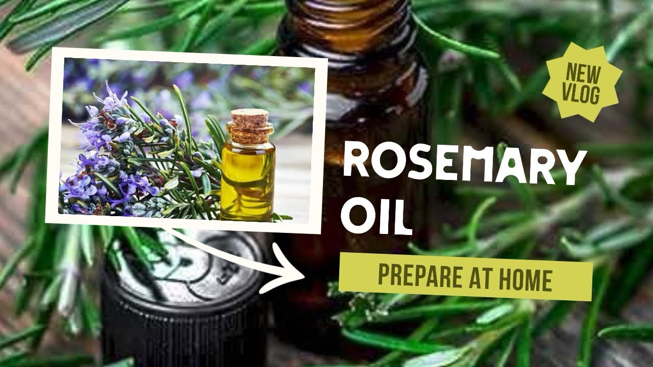 Prepare Rosemary Hair Oil At Home #hairgrowth #youtube #trending #viral