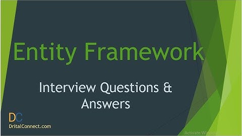 Top 50 Entity Framework Interview Questions & Answers for 2021