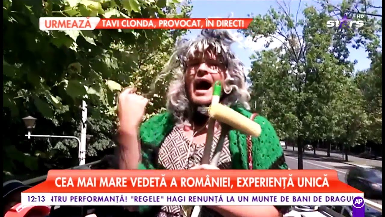 STARoganţă pentru Madame Sclero: A făcut curăţenie în autobuzul decapotabil. Oamenii s-au speriat