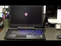 HP OMen 15 6 inch Gaming Laptop Computer Startup First Time