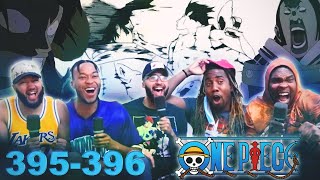 LUFFY KNOCKOUTS A CELESTIAL DRAGON! One Piece Ep 395/396 Reaction