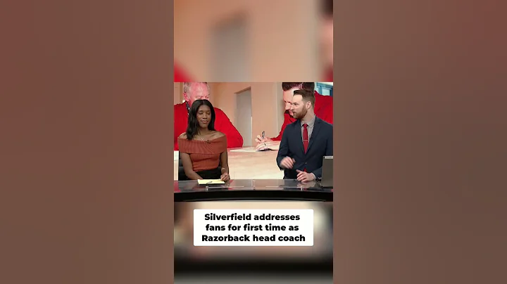 Silverfield addresses fans for first time as Razorback coach