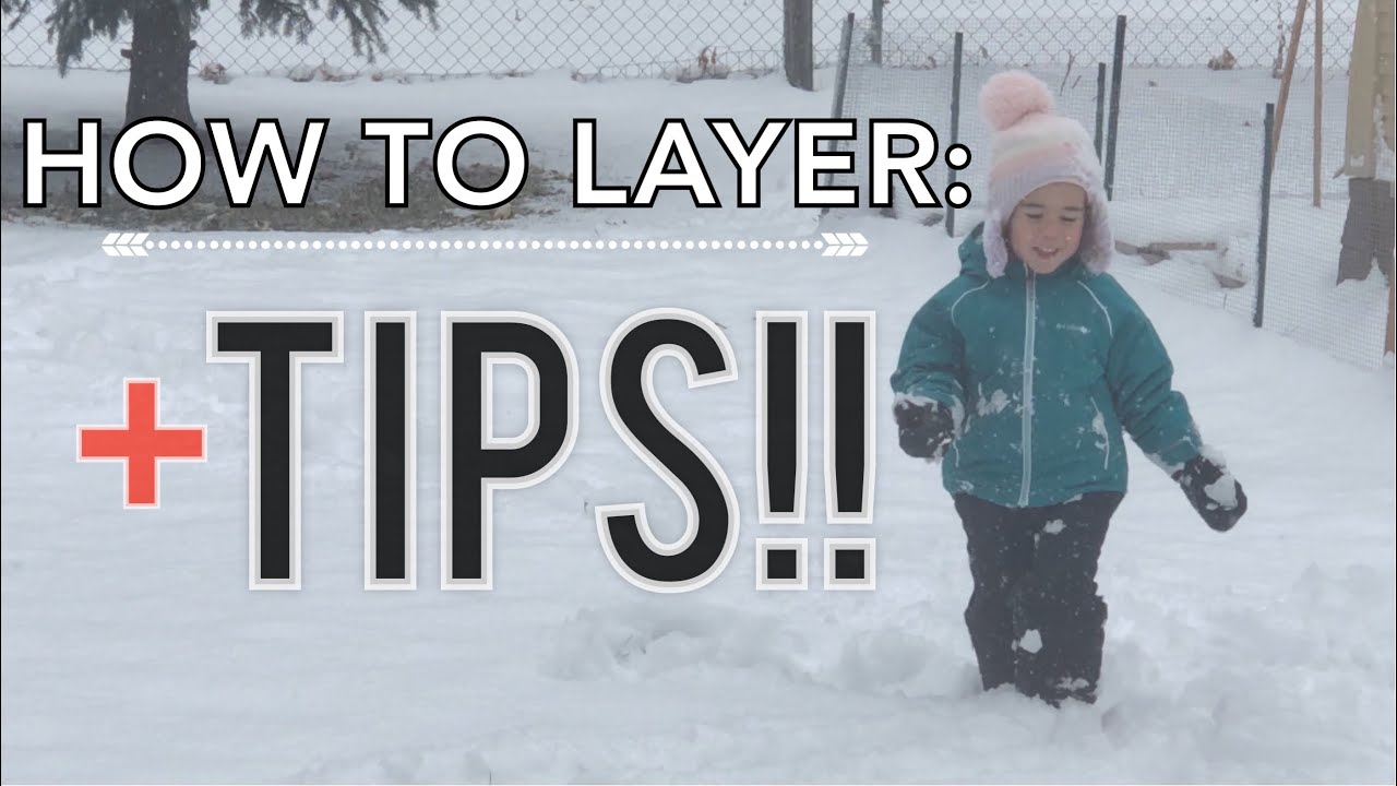 PROPER WINTER ATTIRE FOR TODDLER