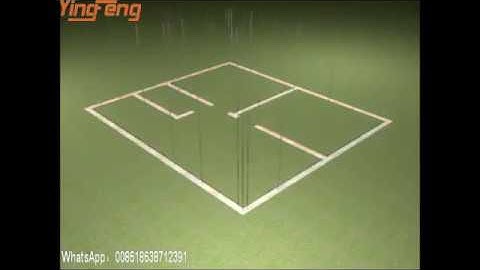 How to build a house with interlocking bricks