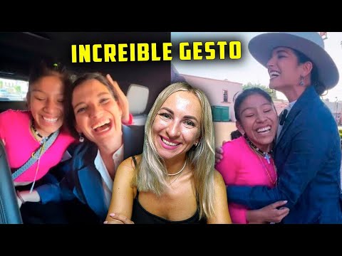 😭 NATALIA JIMENEZ CUMPLE SUEÑO DE UNA JOVEN INVIDENTE en MÉXICO