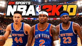 2026 Knicks UPDATED in NBA 2K10! McBride, Robinson & Shamet Added, UPDATE Tendencies, Simulation GP