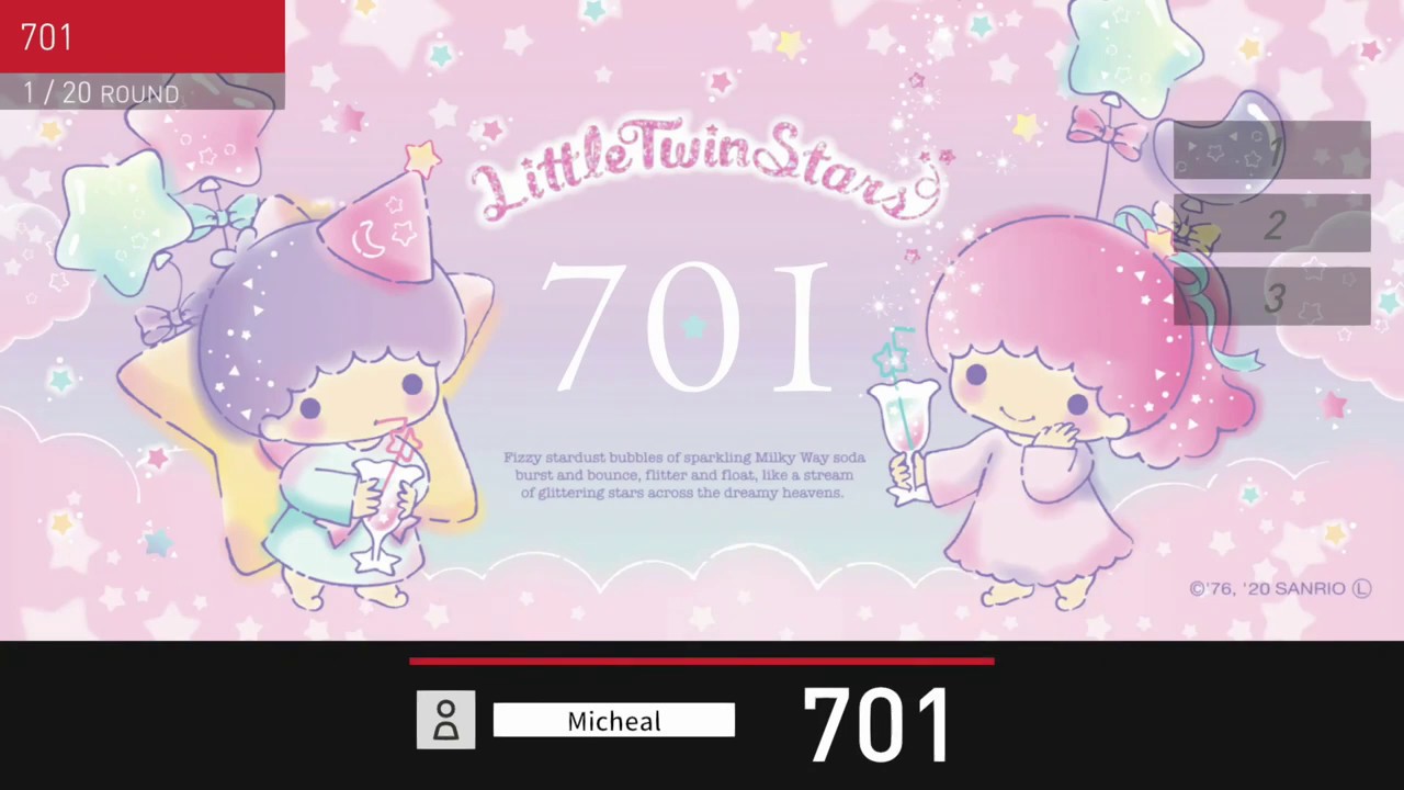 Sanrio characters DARTSLIVE CARD DARTSLIVEテーマ＆LIVE EFFECT 