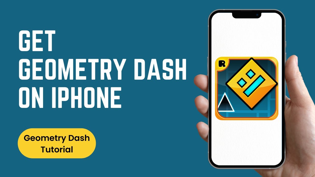 How to Get Geometry Dash on iPhone - YouTube
