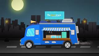 Food Truck Logo Reveal After effects template