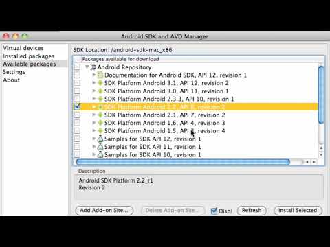 Android Application Development Tutorial   3   Installing Android SDK and Set up Emulator