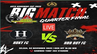 Download Lagu LIVE🔴 QUARTER FINAL - HOKY FC VS HBB BOY - ARYA KEMUNING CUP 2025 MP3