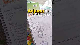 Arjuna2.0 1st class experience #shorts #neet #exam