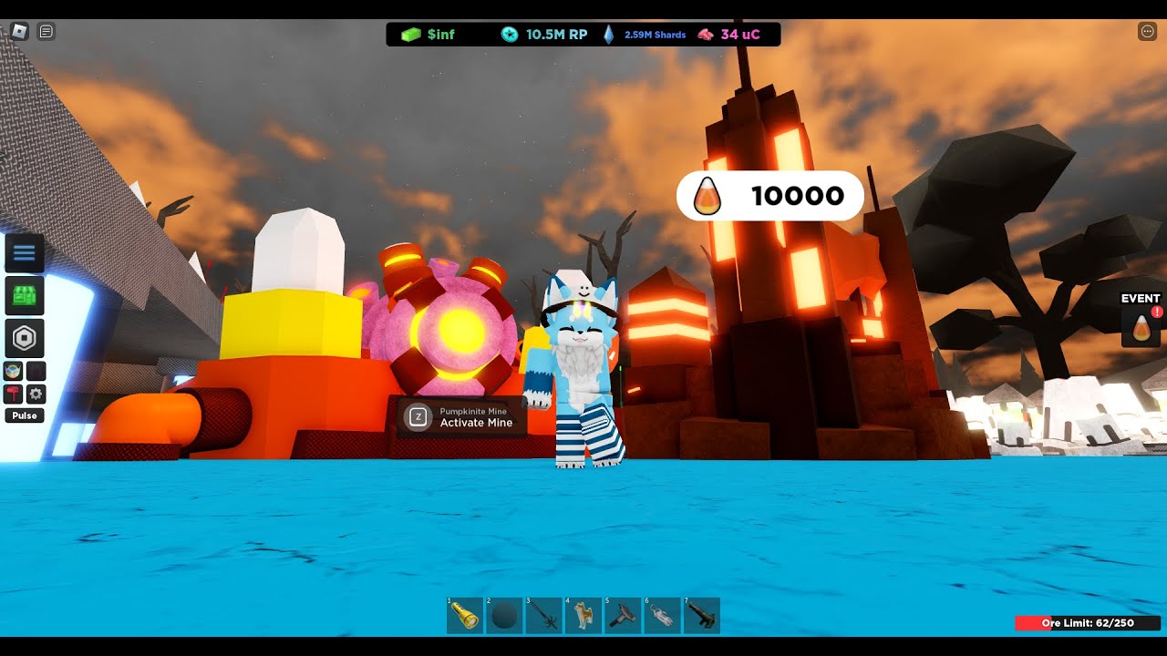 My Current Candy Setup for Miner's Haven (HALLOWEEEN) (FAST )(WORKING