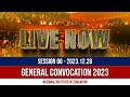 General convocation 2023  national institute of education  20231228  session 06  channel nie