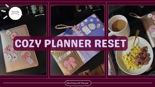 Decorating My Purse Planner Cover| HP Mini Reset