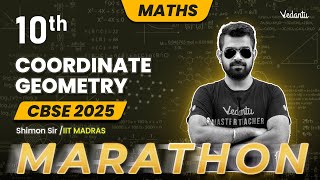 Coordinate Geometry Marathon | Class 10 Maths | CBSE 2025 |🔥 Shimon Sir