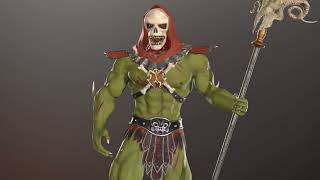 Character Modeling & Texturing Demo reel