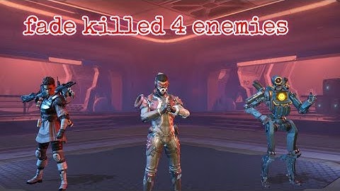 fade killed 4 enemies ! apex legend mobile game play #apexlegends #apexlegendsmobile