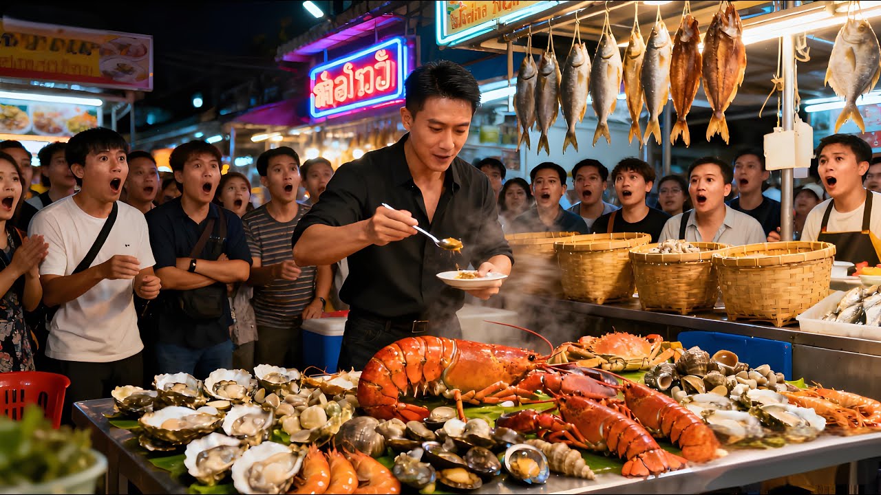 挑戰在泰國普吉島花1000吃海鮮大餐。最後把海鮮老闆吃的跪地求饒，直接破產 #原來釣魚才是抖音運動頂流 #2024dou來釣魚