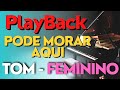 PODE MORAR AQUI - THEO RUBIA | TOM FEMININO | PLAYBACK LEGENDADO | PIANO - by RAPHAEL BELLARMINO 🎤🎹