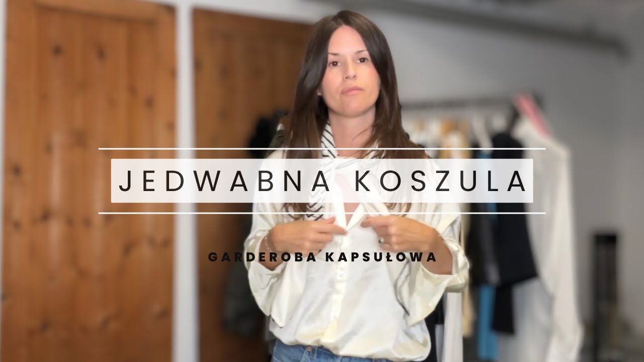 Elegancja w Luźnym Wydaniu: Jedwabna koszula w Garderobie Kapsułowej!