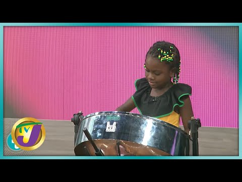 Young Steel Pan Player Leanna Brown | TVJ Smile Jamaica