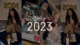 IM STARTING OVER. GOODBYE 2023...HELLO 2024 | VISION BOARD, GOALS, NEW YEARS + MORE!