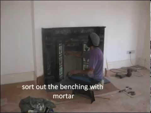 victorian fireplace restoration / installation