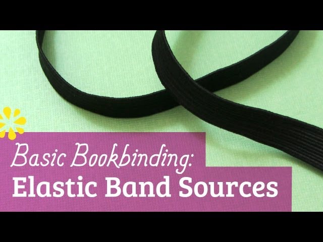 Elastic Band Sources for Bookbinding 