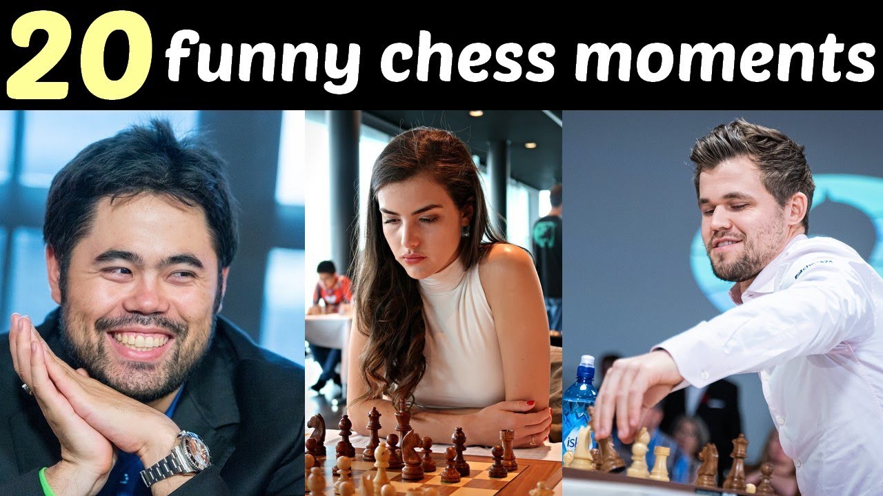 20 FUNNY CHESS MOMENTS 2 (compilation) Nakamura, Carlsen, Duda, Botez,  Giri, Naroditsky, Kasparow 