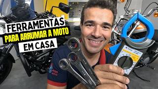 TODAS AS FERRAMENTAS NESCESSÁRIAS PARA MANUTENÇÃO DA SUA MOTO - MARCA / MODELO / ONDE COMPRAR