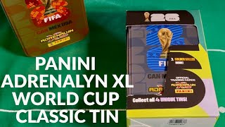 PANINI ADRENALYN XL WORLD CUP CLASSIC TIN #paniniukofficial #worldcup #football #soccer #fifa