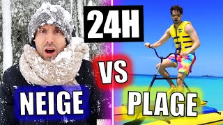 24H NEIGE VS PLAGE - HUBY