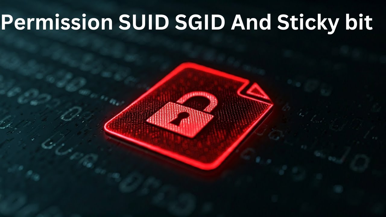 Lec 11: Linux permissions: SUID, SGID, and sticky bit - YouTube