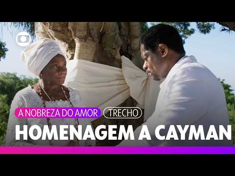 Dona Menina leads ceremony in memory of Cayman | The Nobility of Love | TV Globo