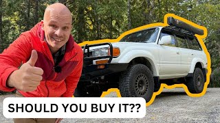 The 80 Series Land Cruiser is IMPRESSIVE! Reviewing a MODIFIED 1994 Land Cruiser