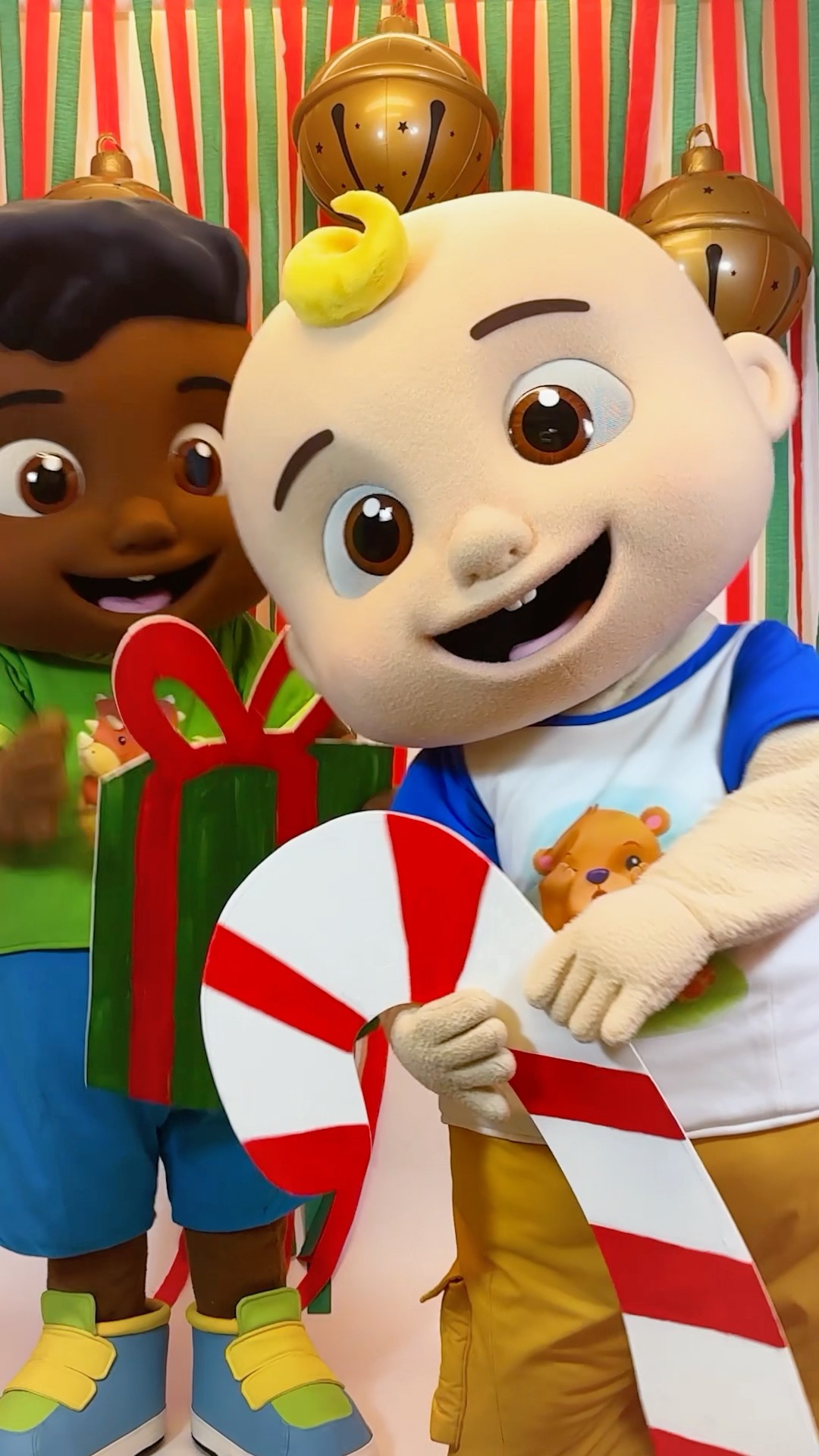 Deck the Halls with Cody and JJ! CoComelon in Real Life! #cocomelon #shorts