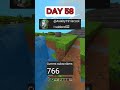 Breaking 10 dirt blocks for every subscriber! DAY 58 #minecraft #reels #shorts #gaming