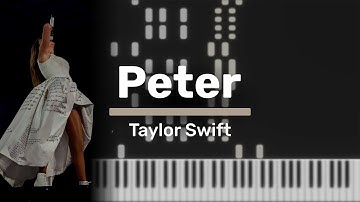 Peter - Taylor Swift [Piano Tutorial]