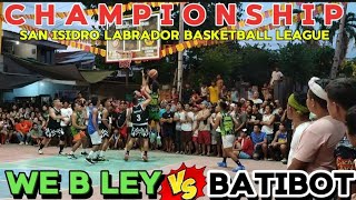 FINALS MIDGET DIV. | WEBLEY VS BATIBOT | SAN ISIDRO LABRADOR BASKETBALL LEAGUE 2024 | BOBONG TV