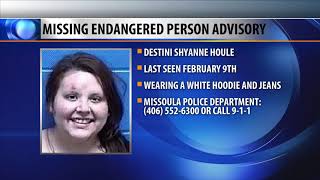 Missing/Endangered Person Advisory issued for Missoula woman