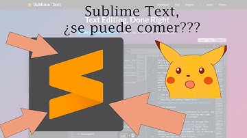 ¿Que es sublime text? y como UTILIZARLO