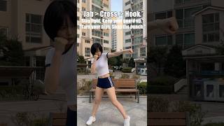 Boxing Basics: Jab Cross Hook Combo 🔥 | Clean &amp; Powerful
