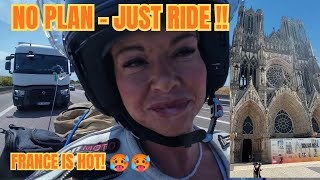 No Plan Just Ride Exploring Troyes Reims Beauvais France by Motorcycle
