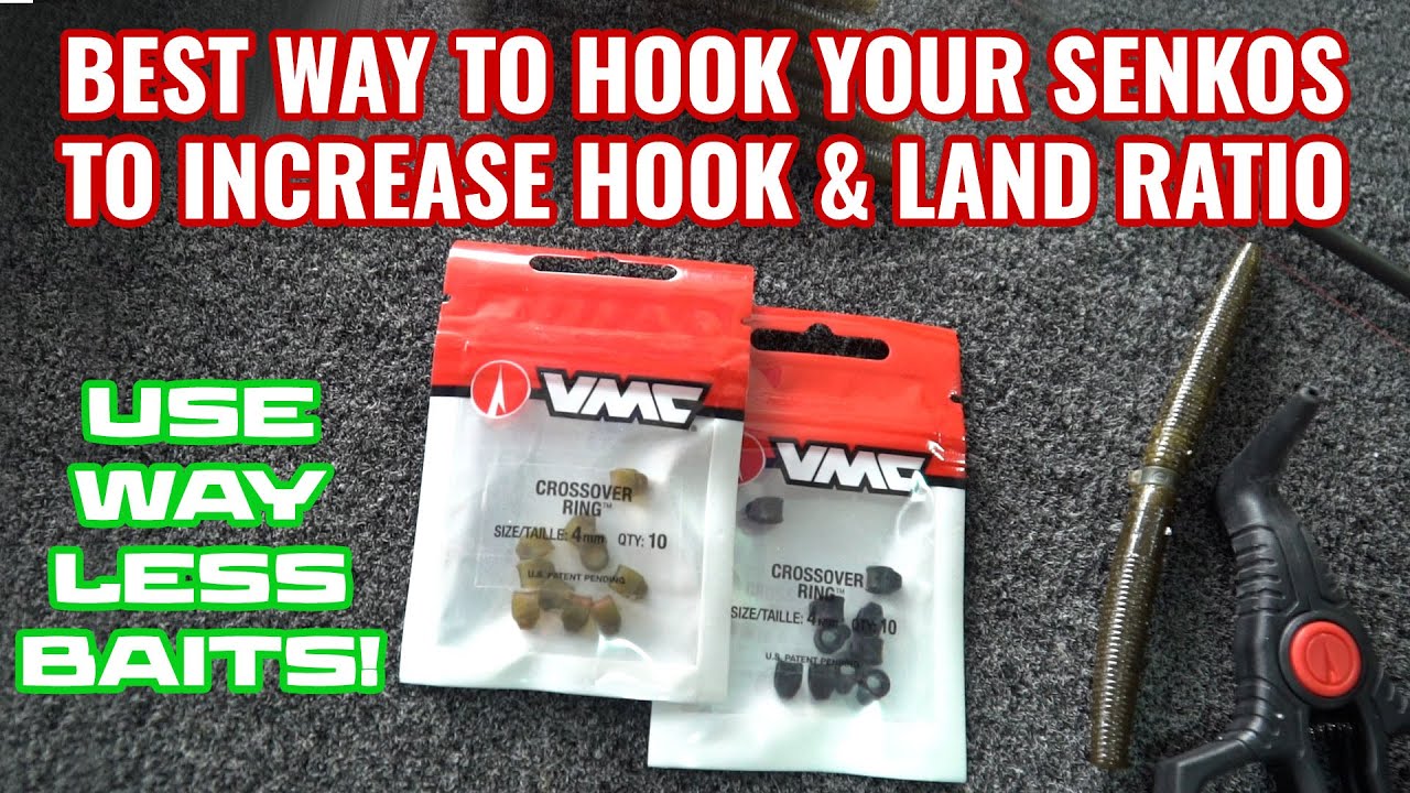 USE LESS SENKOS AND LAND MORE FISH ON THEM!!! TRY THE VMC CROSSOVER SYSTEM  