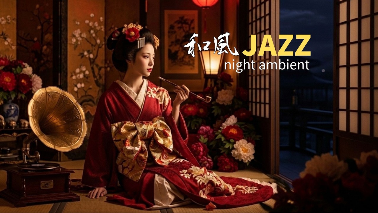 🎷 lofi japanese jazz │ for sleepless nights ─ study & focus